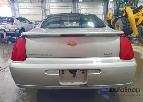 2007 Chevrolet Monte Carlo Ls из США, поврежденный, VIN 2G1WJ15K179331329
